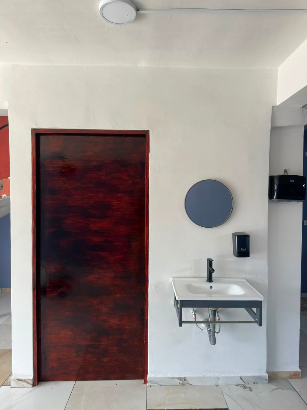Fachada del baño